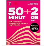 PŘEDPLACENÁ T-MOBILE TWIST SIM KARTA - 50 MINUT VOLÁNÍ, 5 SMS A 2 GB DAT + BONUSOVÝ KREDIT 50,- Kč – Hledejceny.cz