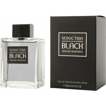 Antonio Banderas Seduction In Black toaletní voda pánská 200 ml