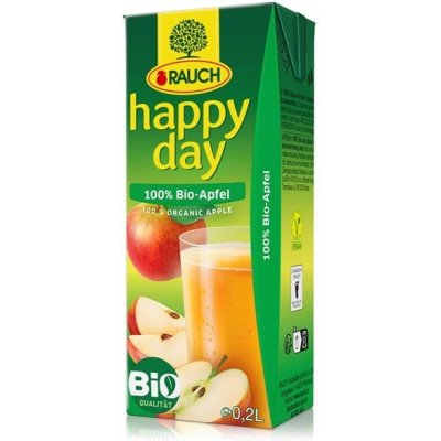 Rauch Happy Day 100% jablko 27 x 200 ml – Zboží Dáma