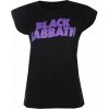 Dámské tričko s potiskem NNM Black Sabbath Logo Black černá