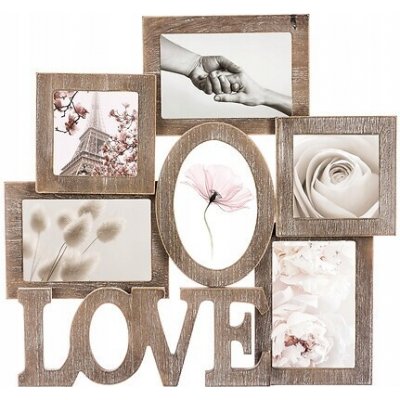 Atmosphera fotorámeček Love Pell Mell X6 42,5 x 40,5 cm – Zboží Živě