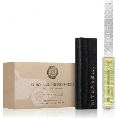 Rituals Private Collection Cashmere Rose Car Perfume Holder + Refills 2 x 3 g - 6 g – Hledejceny.cz