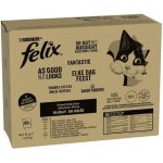 Felix Fantastic hovězí kuře tuňák treska v želé 80 x 85 g – Zboží Dáma