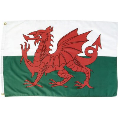 Vlajka WELSH DRAGON 150x90 cm flawel – Hledejceny.cz