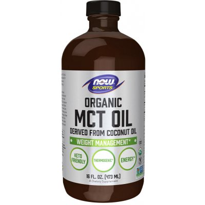 Now Foods Now MCT olej bez příchuti 473 ml – Hledejceny.cz