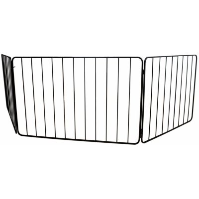 Lienbacher Bezpečnostní zábrana ke krbu 74 x 280 cm černá LB0017 – Zboží Mobilmania