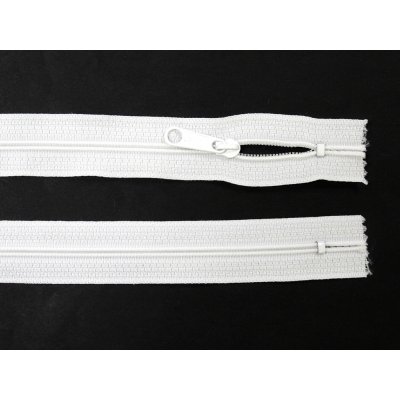 WICO Spirálový zip no.3 bílý 25cm nedělitelný - na kapsy a kabelky – Hledejceny.cz