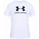 Under Armour Men's UA Sportstyle Logo Short Sleeve White/Black Fitness tričko