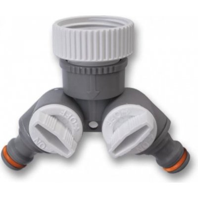 Kinekus Rozdvojka zavit 1"-3/4" na 2 ventily 2 rychlospojky KIN411002222 – Sleviste.cz