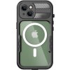 Pouzdro a kryt na mobilní telefon Pouzdro RedPepper nárazuvzdorné voděodolné s MagSafe iPhone 14 Pro - černé