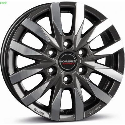 BORBET cw6 6,5x17 6x139,7 ET48 polished anthracite – Sleviste.cz