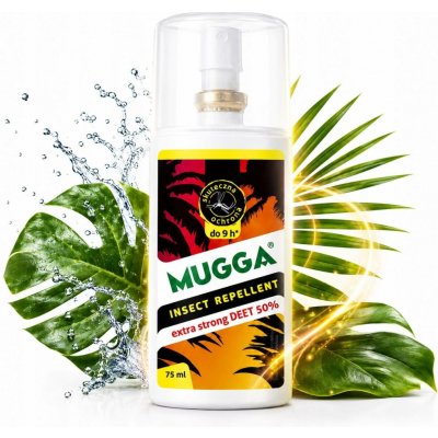 Mugga Repelent spray 50% Deet 75 ml – Zboží Dáma