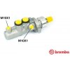 Brzdový buben Hlavní brzdový válec BREMBO M 86 004