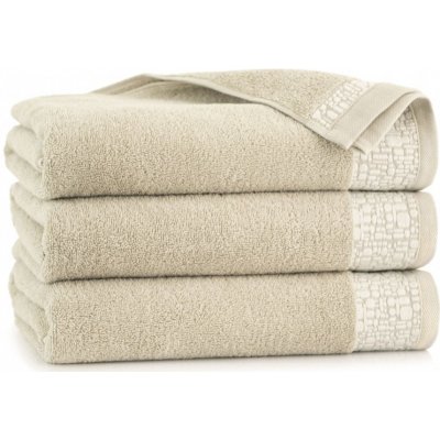 Darré ručník Elza 50 x 90 Egyptská bavlna béžová – Zboží Mobilmania