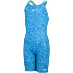 Speedo Fastskin Endurance+ Openback Kneeskin Girl Cobalt – Zboží Dáma