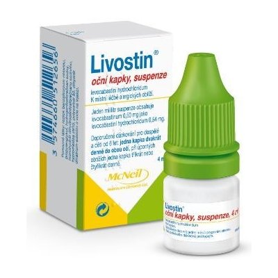 LIVOSTIN OPH 0,5MG/ML OPH GTT SUS 1X4ML – Zboží Mobilmania