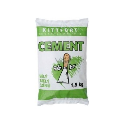 Kittfort Cement bílý 1,5 kg