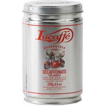 Lucaffe Decaffeinato mletá 250 g