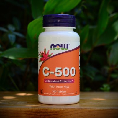 Now foods Vitamin C pomeranč 500 mg 100 tablet – Hledejceny.cz
