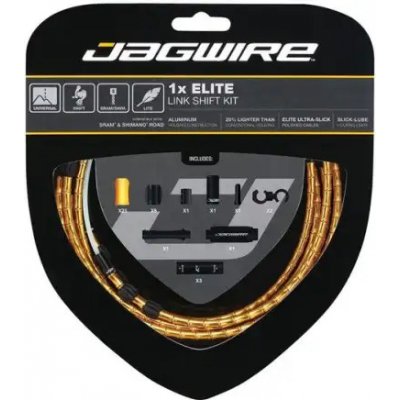 Jagwire sada 1x Elite Link Shift Kit černá – Hledejceny.cz