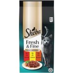 Sheba Fresh & Fine mix hovězí kuře jehněčí 6 x 50 g – Sleviste.cz