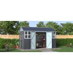 BestBerg ZCH-6AB 6,3 m² 366 x 172 x 222 cm šedábílá – Zboží Dáma
