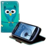 Pouzdro Kwmobile Flipové Samsung Galaxy S3 Mini modré – Zboží Mobilmania