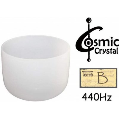 Cosmic Crystal Křišťálová zpívajícíc miska 20.5 cm 440HZ B4