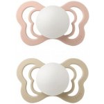 Bibs dudlíky anatomické kaučuk Couture noční 2ks Blush/Vanilla – Zboží Dáma