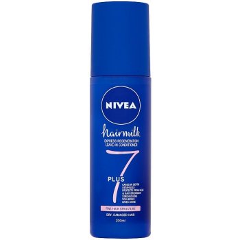 Nivea Hairmilk 7 Plus regenerační bezoplachový kondicionér pro jemné vlasy  200 ml od 85 Kč - Heureka.cz