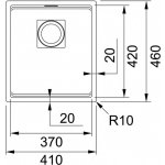 Franke KNG 110-37 onyx – Hledejceny.cz