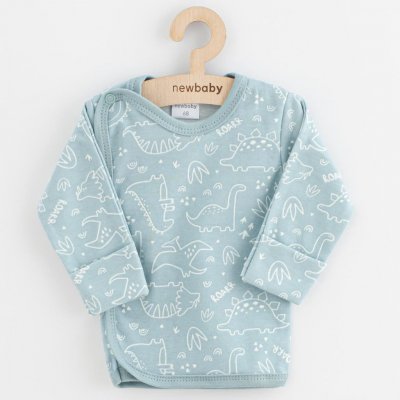 Kojenecká košilka New Baby Classic II dino mátový – Sleviste.cz