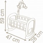 Smoby Kolébka Baby nurse – Zboží Dáma