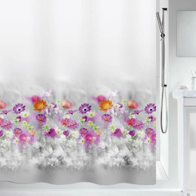 Spirella ABELLA motiv květin šedý 180 x 200 cm – Sleviste.cz