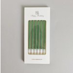 Dortisimo Svíčky Elegant zelené – Zboží Dáma