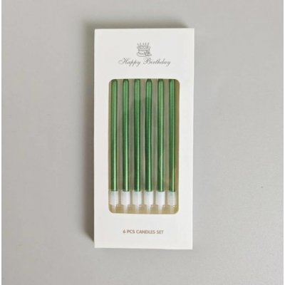 Dortisimo Svíčky Elegant zelené – Zboží Dáma