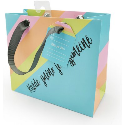 Nekupto Dárková taška malá Pastel – Zboží Živě