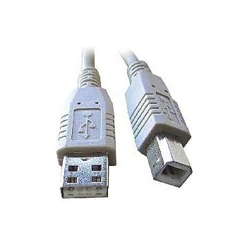 Gembird CC-USB2-AMBM-10 USB 2.0, A-B, 3m, šedý