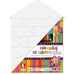 Efko Namaľuj si sám Puzzle domček – Hledejceny.cz