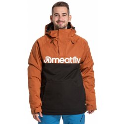 Meatfly pánská SNB & SKI bunda Slinger Premium Brown/Black