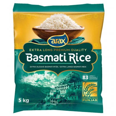 Arax Rýže Basmati extra long 5 kg – Hledejceny.cz