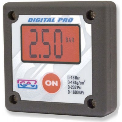 GAV MANOMETR DIGITÁLNÍ ZADNÍ PŘIPOJENÍ 1/8" M005 – Zboží Mobilmania