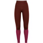 Icebreaker Wmns ZoneKnit 260 Leggings Esresso/Cherry/Cb – Zboží Mobilmania