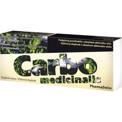 Carbo Medicinalis por.tablet nob. 20 x 300 mg – Zboží Mobilmania