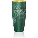 Bohemia Crystal Crystalex Váza Meadow 250 mm smaragdově zelená, 1 ks – Hledejceny.cz
