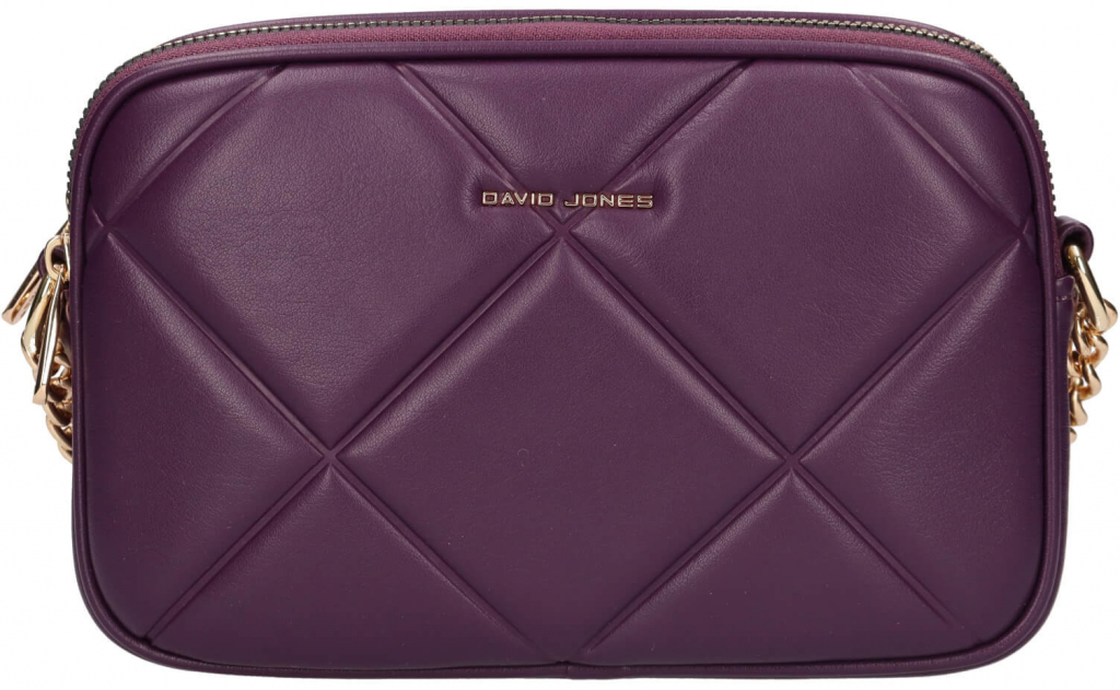 David Jones dámská crossbody kabelka Mikko fialová