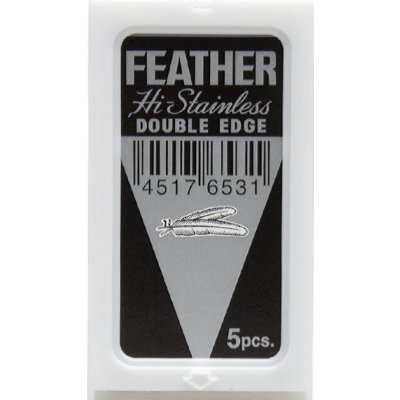 Feather Hi-Stainless Double Edge 5 ks – Hledejceny.cz