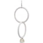 Nobby bavlněné 2 kruhy pro papouška 50 x 24 cm – Zboží Dáma