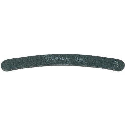 Sibel Boomerang pilník na nehty 80 x 100 černý 10 ks