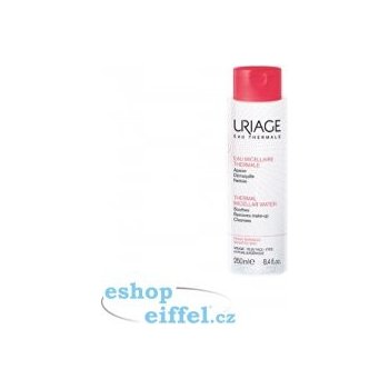 Uriage Eau Micellaire Thermale micelární čistící voda pro citlivou pleť se sklonem ke zčervenání (Soothes, Removes Make-Up, Cleanses) 500 ml